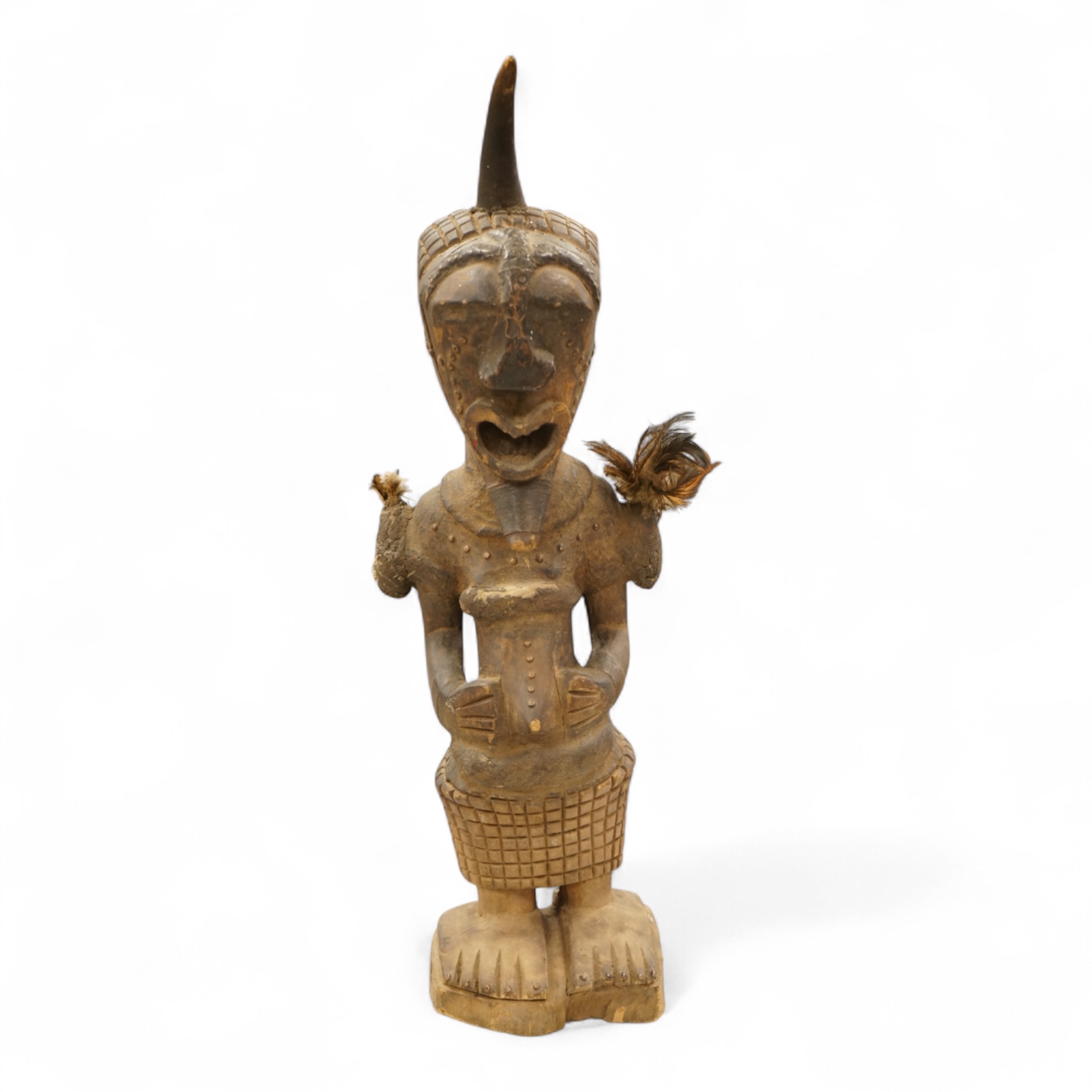 African art - a Songye Nkishi power figure, 62cm